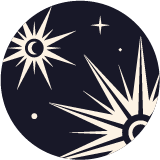 moon in a flare